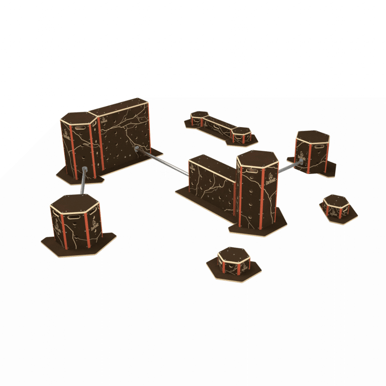 set up 1 du kit S de la marque brick